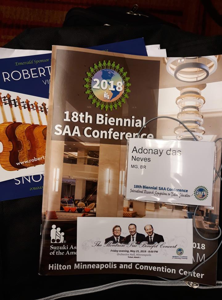 Participação na 18ª Conferência SAA Minneapolis&nbsp;EUA