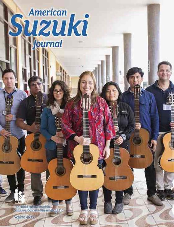 Capa da Revista SAA- Suzuki Association of the Americas&nbsp;2018